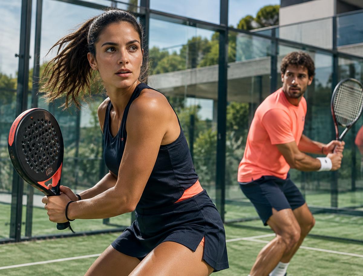 Jogadores de padel